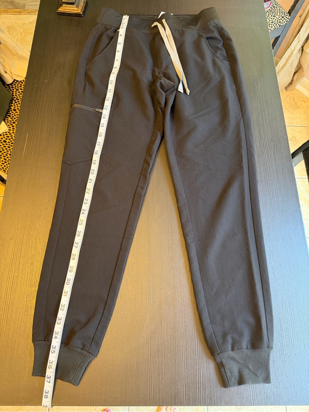Figs Black Technical Collection Joggers